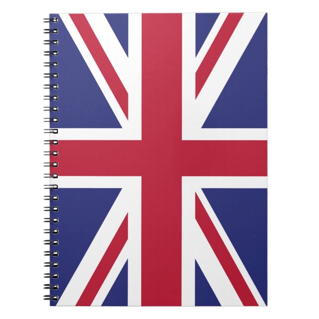 Carnet Drapeau du Royaume-Uni patriotique (Devant)