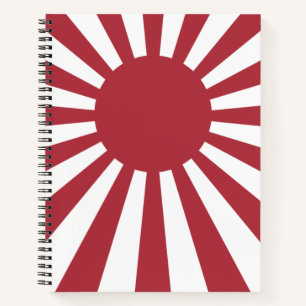 Carnet Drapeau du soleil levant impérial du Japon, Edo à