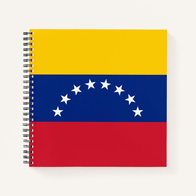Carnet Drapeau du Venezuela (Devant)