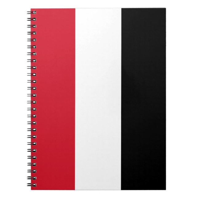Carnet Drapeau du Yémen (Devant)