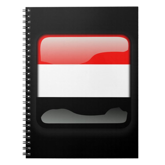 Carnet Drapeau du Yémen (Devant)