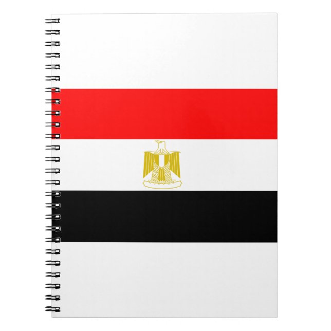 Carnet Drapeau égyptien (Devant)