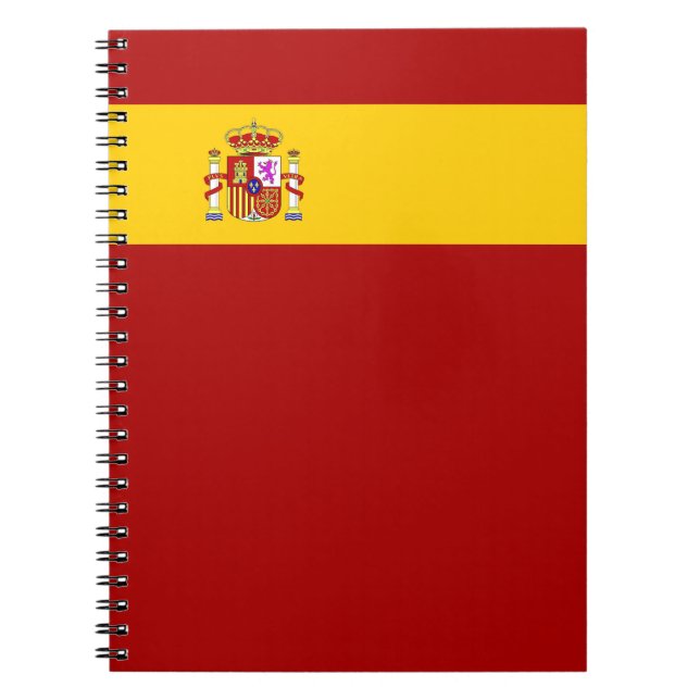 Carnet Drapeau espagnol (Devant)