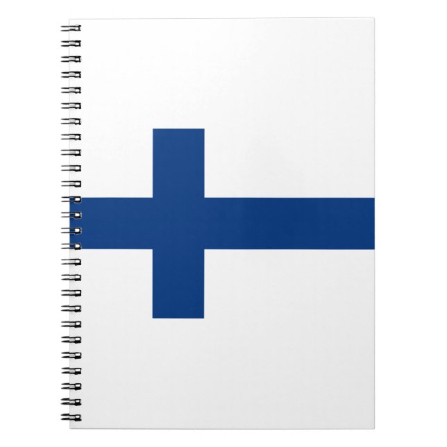 Carnet Drapeau Finlande (Devant)