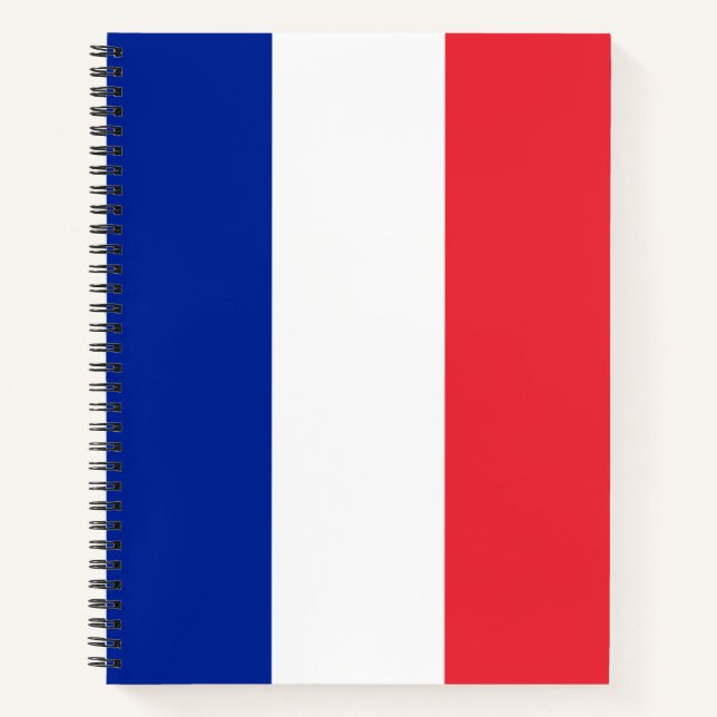 Carnet Drapeau français (Devant)