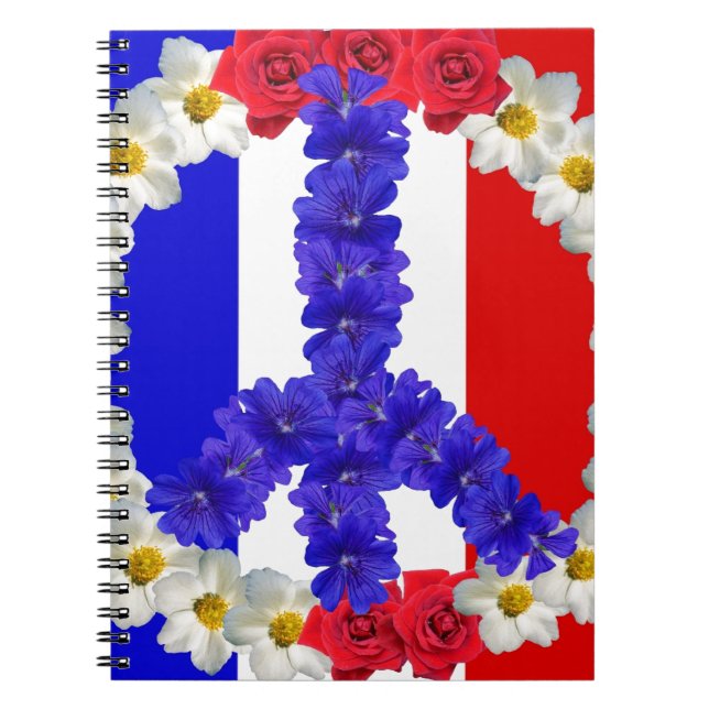 Carnet drapeau français (Devant)