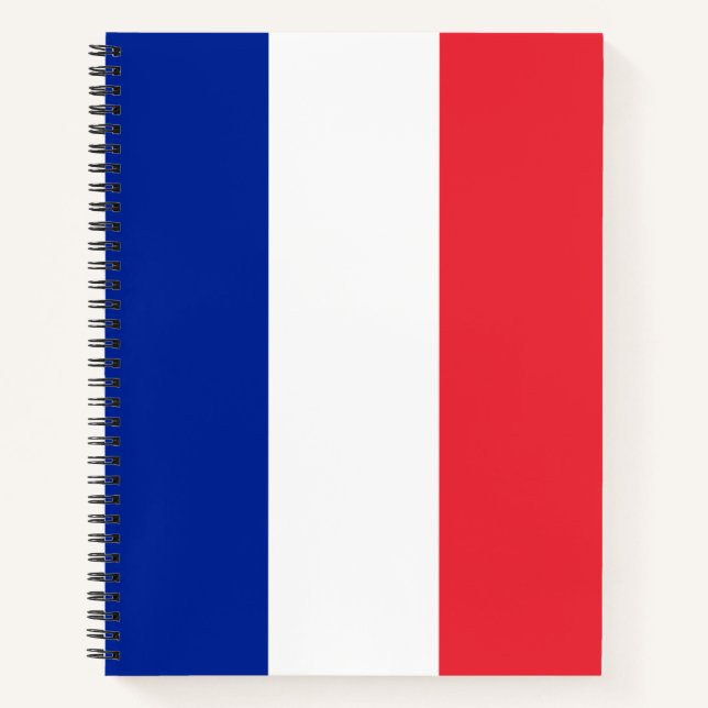 Carnet Drapeau France (Devant)
