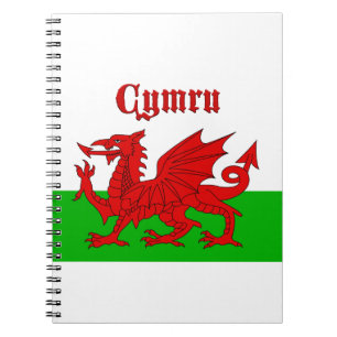 Carnet Drapeau gallois Cymru