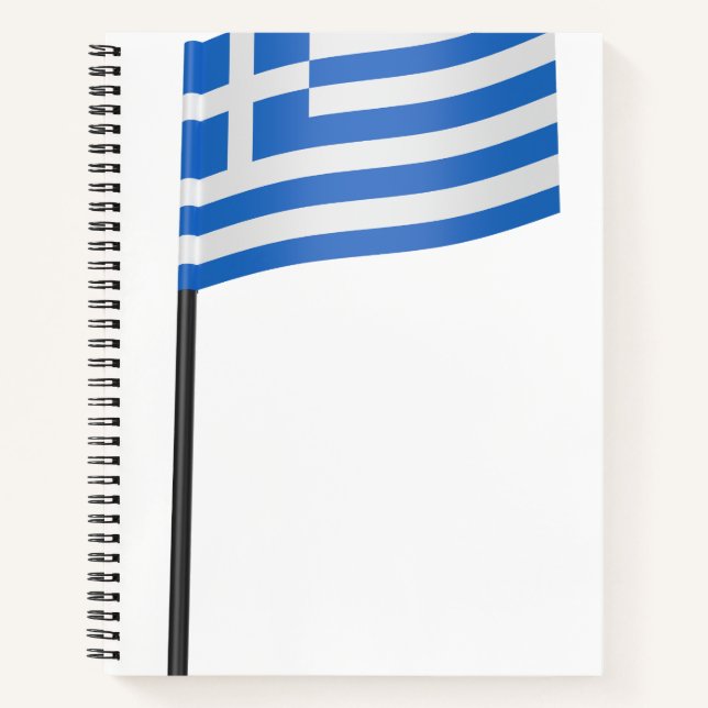 Carnet Drapeau grec (Devant)