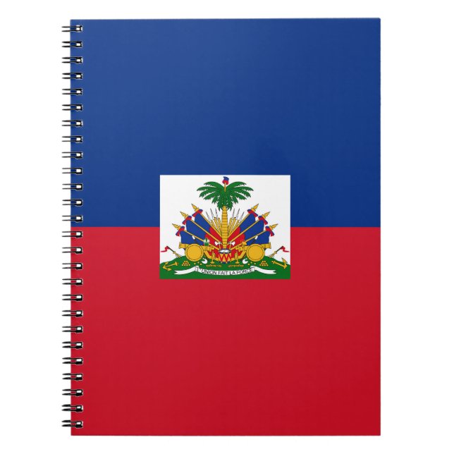 Carnet Drapeau Haïti (Devant)