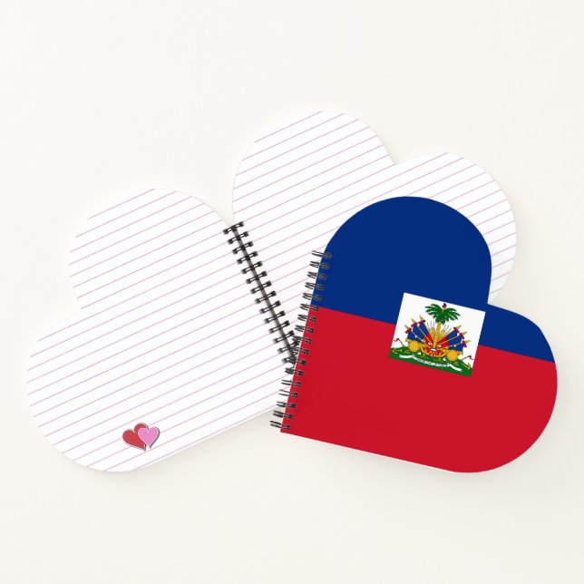 Carnet Drapeau Haïti (Intérieur)