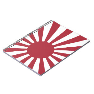 Carnet Drapeau impérial japonais du Soleil Levant, d'Edo