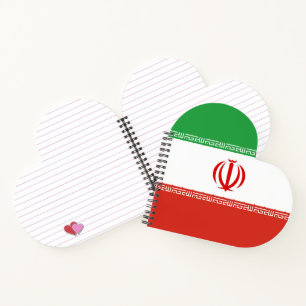 Carnet Drapeau iranien