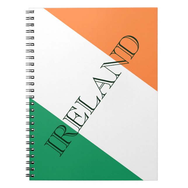 Carnet Drapeau irlandais - Irlande (Devant)