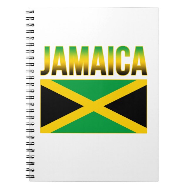 Carnet Drapeau Jamaïcain De Fierté (Devant)