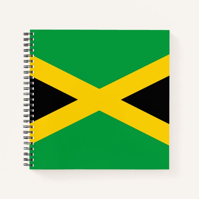 Carnet Drapeau Jamaïque (Devant)