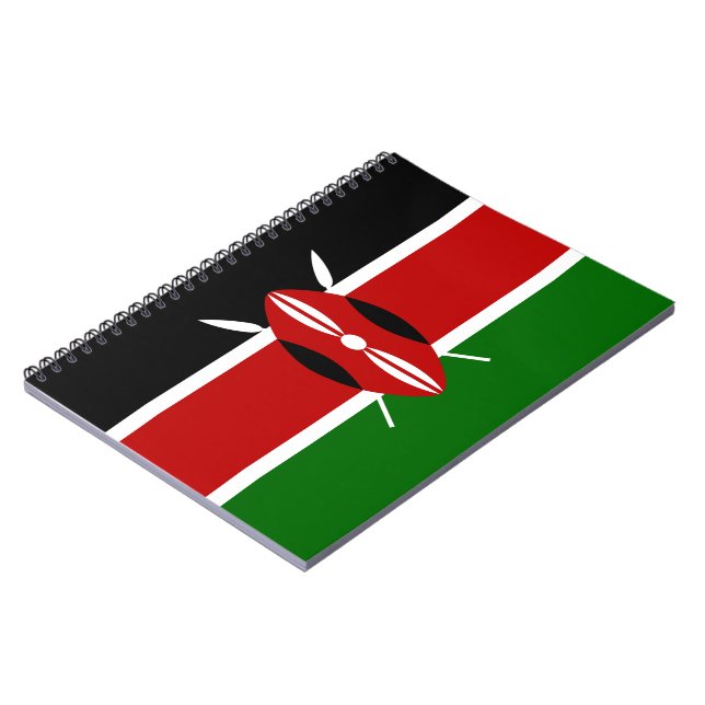 Carnet Drapeau kényan (Kenya) (Côté gauche)