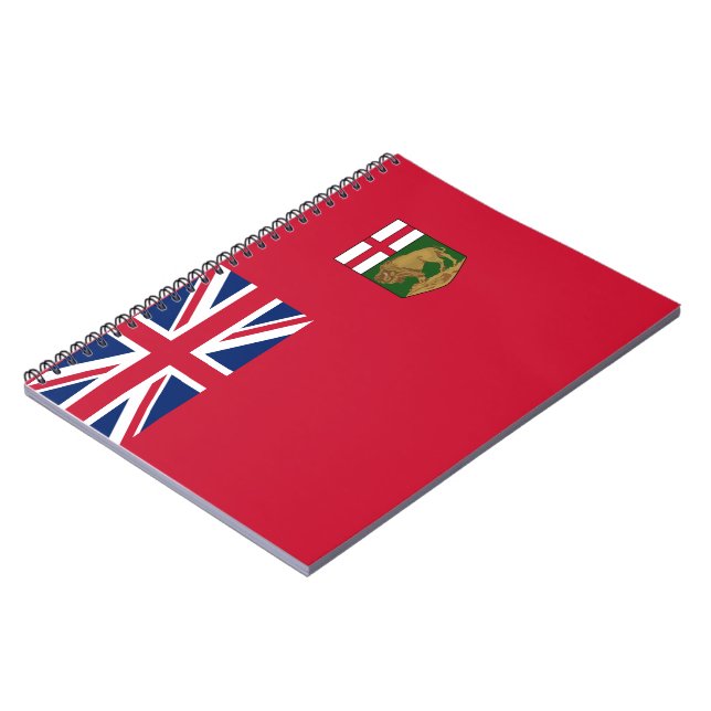 Carnet Drapeau Manitoba (Côté gauche)