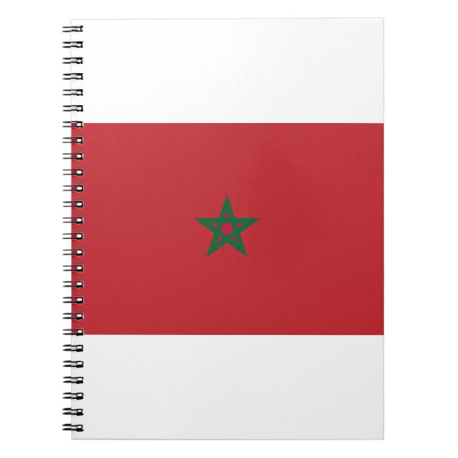 Carnet Drapeau Maroc (Devant)