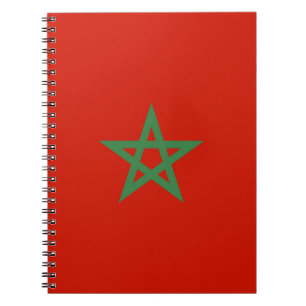 Carnet drapeau marocain