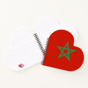 Carnet drapeau marocain