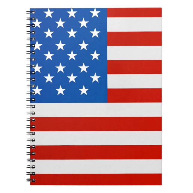 Carnet Drapeau national des Etats-Unis (Devant)