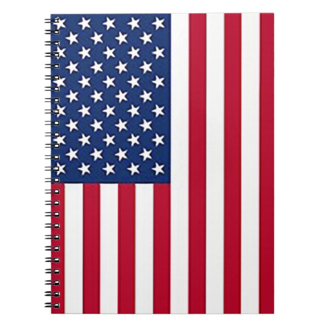 Carnet Drapeau national des États-Unis d'Amérique (Devant)