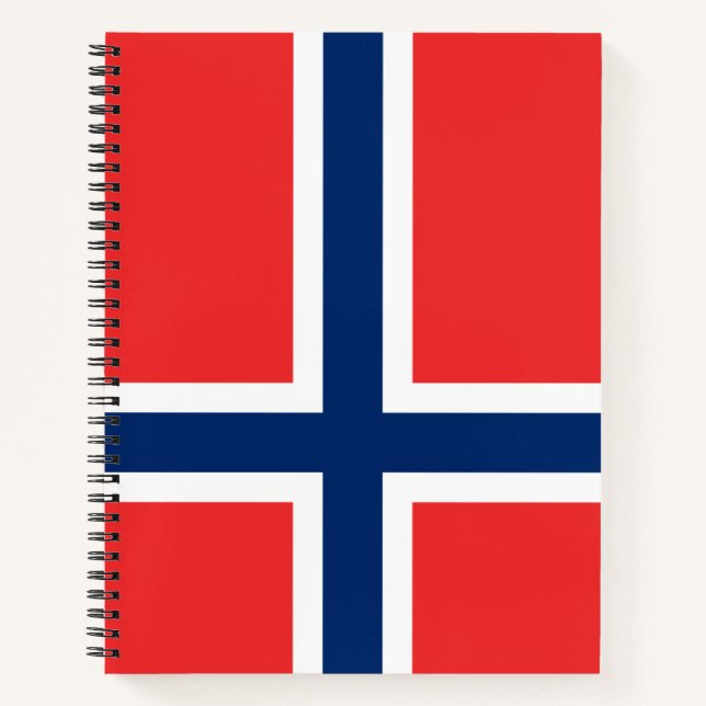 Carnet Drapeau norvégien (Norvège) (Devant)