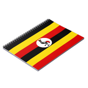Carnet Drapeau ougandais (Ouganda)