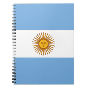 Carnet Drapeau patriotique argentin