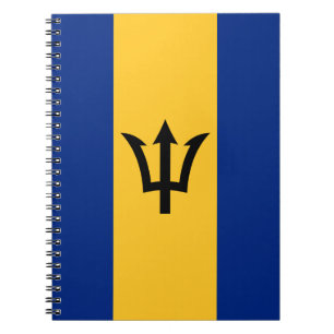 Carnet Drapeau patriotique de la Barbade