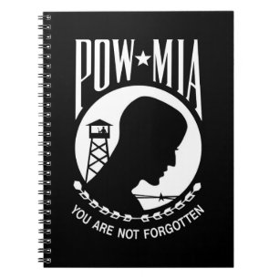 Carnet Drapeau POW MIA : Soldats disparus de la guerre du