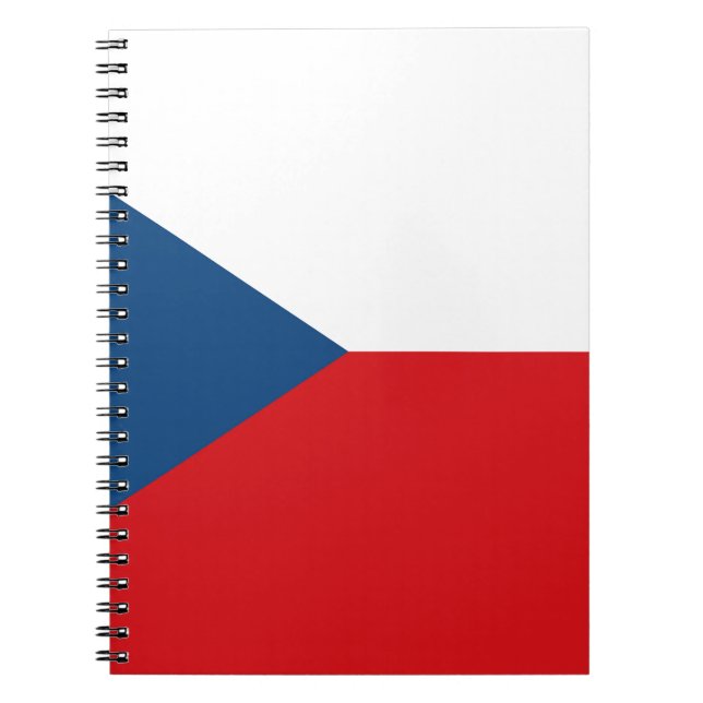 Carnet Drapeau République tchèque (Devant)