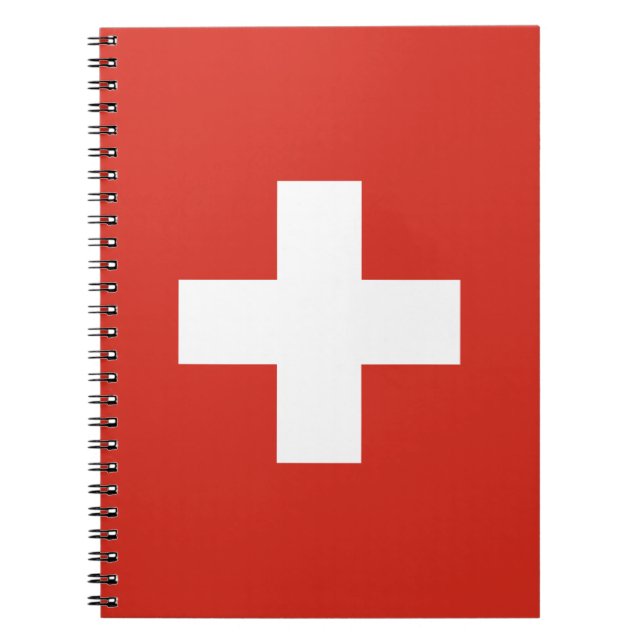 Carnet Drapeau Suisse (Devant)