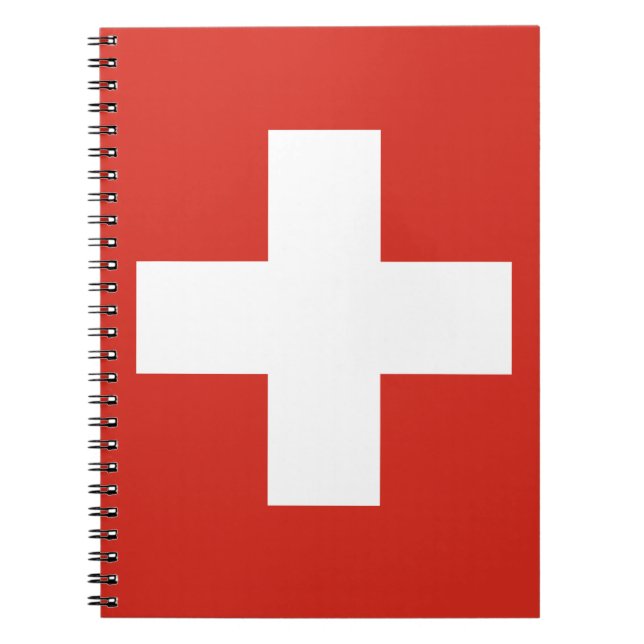 Carnet Drapeau suisse (Devant)