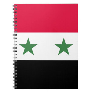 Carnet Drapeau syrien