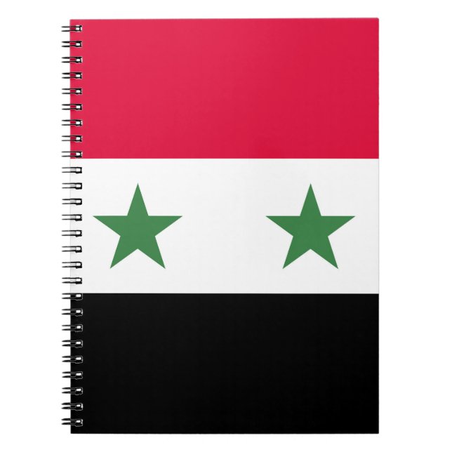 Carnet Drapeau syrien (Devant)