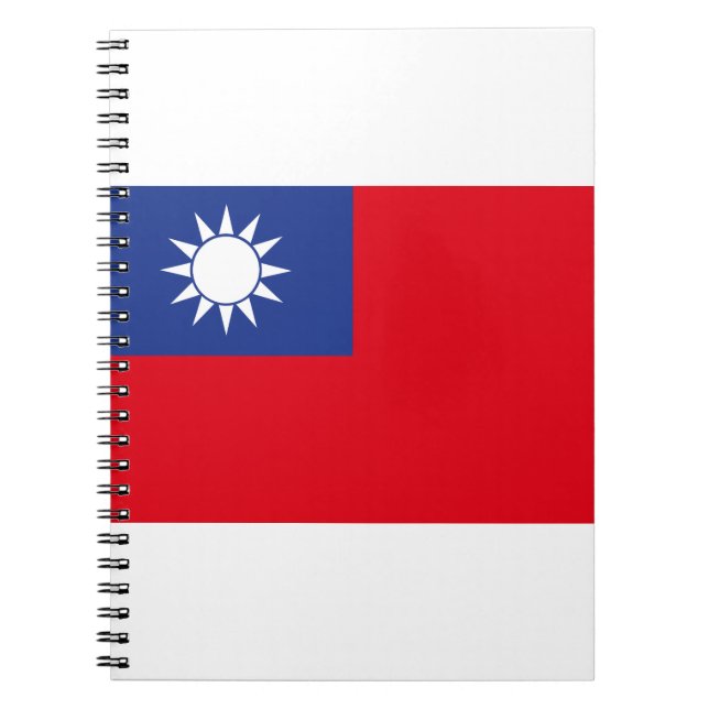 Carnet Drapeau Taïwan (Devant)