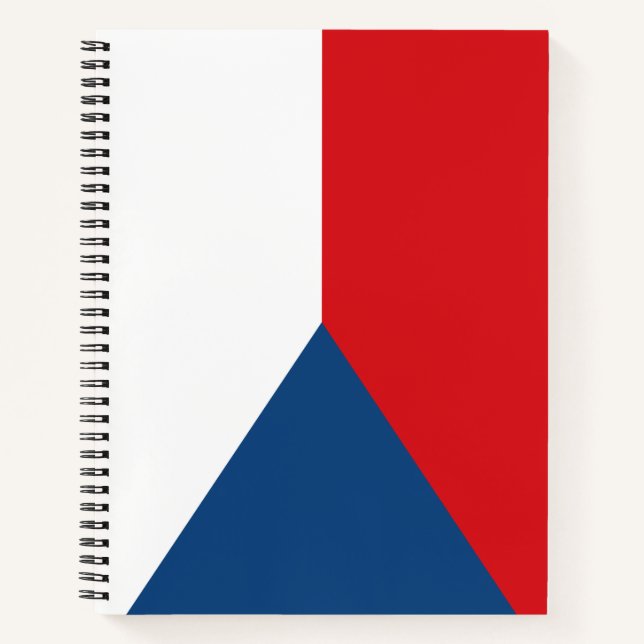 Carnet Drapeau tchèque (Devant)