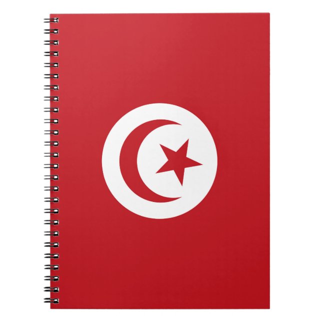 Carnet Drapeau tunisien (Devant)