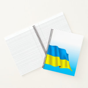 Carnet Drapeau Ukraine