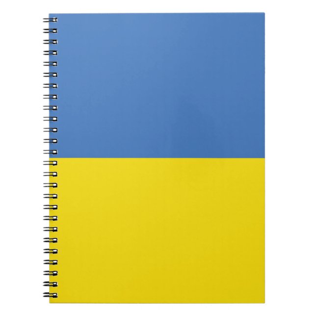 Carnet Drapeau ukrainien Slava Ukraini С л а в а р У к  d (Devant)