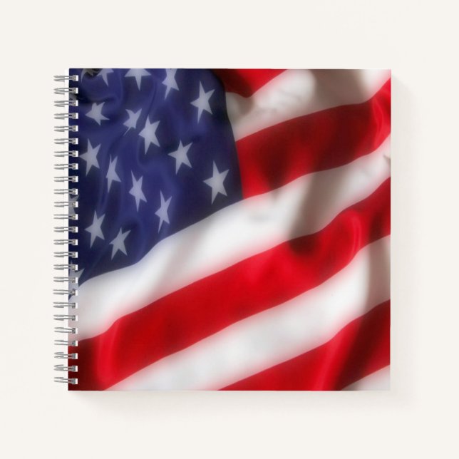Carnet Drapeau USA (Devant)
