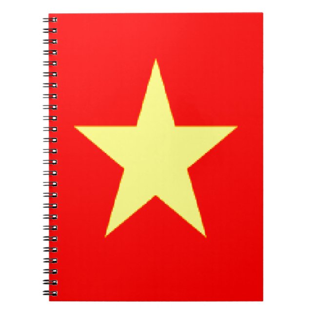 Carnet drapeau vietnam (Devant)