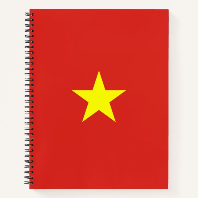 Carnet Drapeau vietnamien (Vietnam) (Devant)