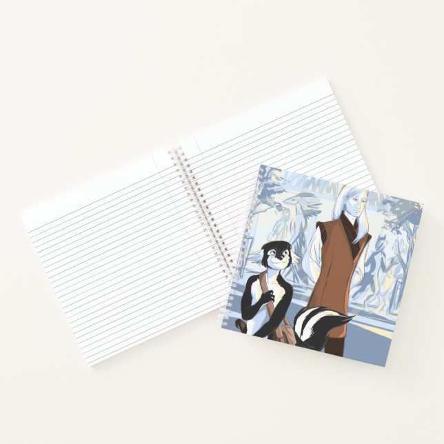 Carnet Dreamhearth avec Jahir et Vasiht’h Notebook (Intérieur)