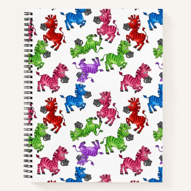 Carnet Dreamy Zebra World (Devant)