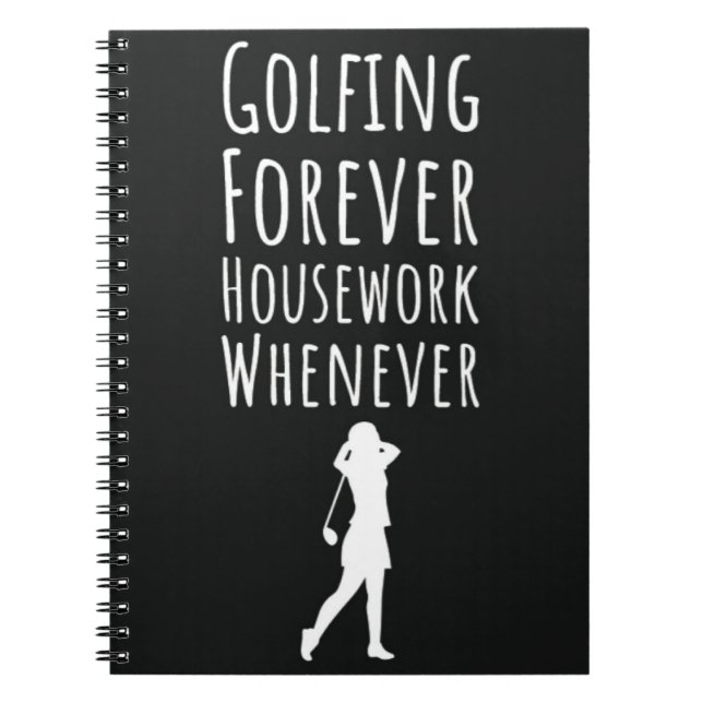 Carnet Drôle Cadeaux De Golf Pour Sa Citation De Golfeur  (Devant)