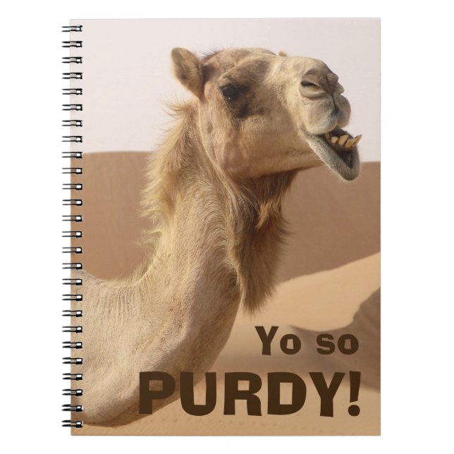 Carnet Drôle Camel Purdy Photo (Devant)