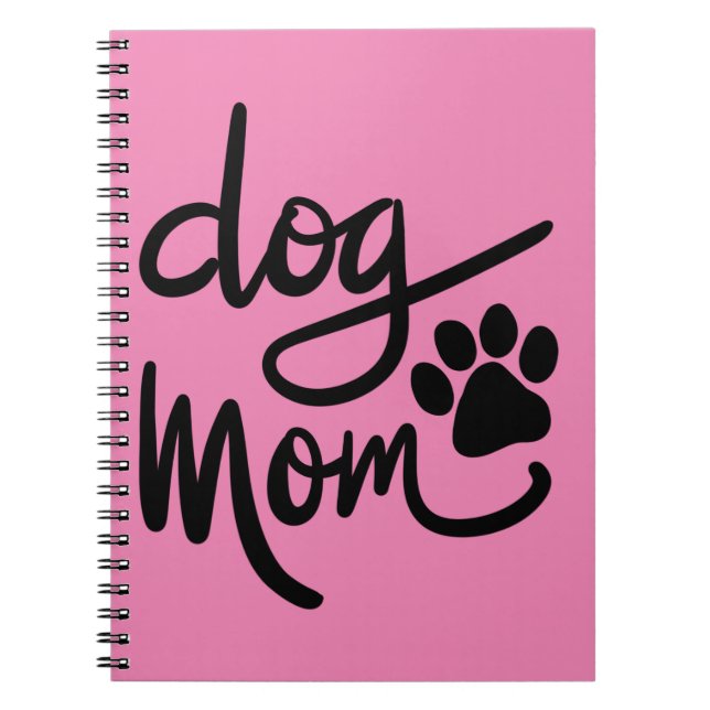 Carnet Drôle Chien Paw Chien Maman (Devant)